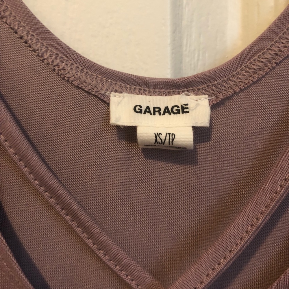 Garage mauve tank top.